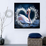 Schwan 5d Diy Diamond Painting Diamant Malerei Set MJ9868
