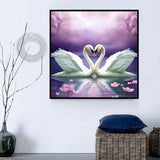 Schwan 5d Diy Diamond Painting Diamant Malerei Set MJ9871