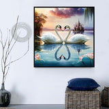 Schwan 5d Diy Diamond Painting Diamant Malerei Set MJ9872