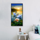 Schwan 5d Diy Diamond Painting Diamant Malerei Set MJ9874