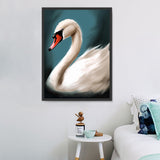 Schwan 5d Diy Diamond Painting Diamant Malerei Set MJ9886