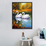 Schwan 5d Diy Diamond Painting Diamant Malerei Set MJ9888