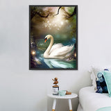 Schwan 5d Diy Diamond Painting Diamant Malerei Set MJ9889