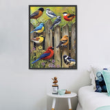 Vogel 5d Diy Diamond Painting Diamant Malerei Set MJ9923