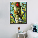 Vogel 5d Diy Diamond Painting Diamant Malerei Set MJ9924