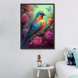 Vogel 5d Diy Diamond Painting Diamant Malerei Set MJ9952