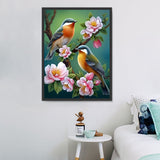 Vogel 5d Diy Diamond Painting Diamant Malerei Set MJ9955