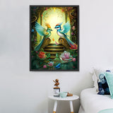 Vogel 5d Diy Diamond Painting Diamant Malerei Set MJ9966