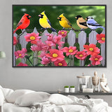 Vogel 5d Diy Diamond Painting Diamant Malerei Set MJ9978