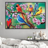 Vogel 5d Diy Diamond Painting Diamant Malerei Set MJ9979