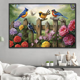Vogel 5d Diy Diamond Painting Diamant Malerei Set MJ9984