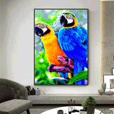 Papagei 5d Diy Diamond Painting Diamant Malerei Set NA0099