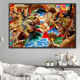 Drachen 5d Diy Diamond Painting Diamant Malerei Set PX1128346