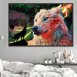 Wolf 5d Diy Diamond Painting Diamant Malerei Set PX3659864