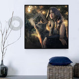 Tier und Mensch 5d Diy Diamond Painting Diamant Malerei Set PX4241786
