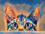 Katze 5d Diy Diamond Painting Diamant Malerei Set PX4754630