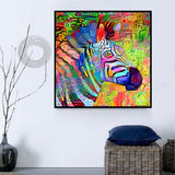 Zebra 5d Diy Diamond Painting Diamant Malerei Set PX6054532