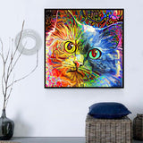 Katze 5d Diy Diamond Painting Diamant Malerei Set PX6586888