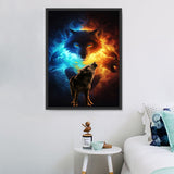 Wolf 5d Diy Diamond Painting Diamant Malerei Set PX6677892