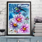 Blume 5d Diy Diamond Painting Diamant Malerei Set QB5727
