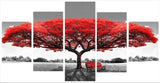 Multi Panel Baum 5d Diy Diamond Painting Diamant Malerei Set QB9015
