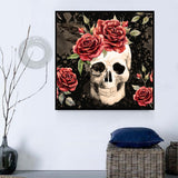 Schädel 5d Diy Diamond Painting Diamant Malerei Set RF55097845