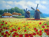 Windmühle 5d Diy Diamond Painting Diamant Malerei Set SS1118313923