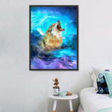 Wolf 5d Diy Diamond Painting Diamant Malerei Set SS1232103343