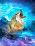 Wolf 5d Diy Diamond Painting Diamant Malerei Set SS1232103343