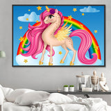 Einhorn 5d Diy Diamond Painting Diamant Malerei Set SS1255493362