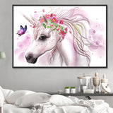 Einhorn 5d Diy Diamond Painting Diamant Malerei Set SS1495167704