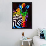 Zebra 5d Diy Diamond Painting Diamant Malerei Set SS1501967771