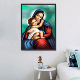 Religion 5d Diy Diamond Painting Diamant Malerei Set SS1561927555