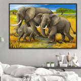Elefant 5d Diy Diamond Painting Diamant Malerei Set SS157510229