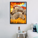 Zebra 5d Diy Diamond Painting Diamant Malerei Set SS1642881289