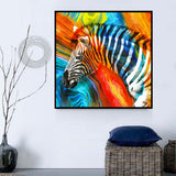 Zebra 5d Diy Diamond Painting Diamant Malerei Set SS1742575457