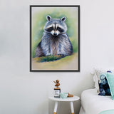 Waschbär 5d Diy Diamond Painting Diamant Malerei Set SS1746161936