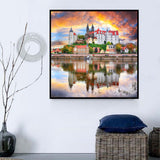 Landschaft 5d Diy Diamond Painting Diamant Malerei Set SS1805991718