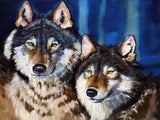 Wolf 5d Diy Diamond Painting Diamant Malerei Set SS1819085162