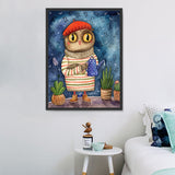 Eule 5d Diy Diamond Painting Diamant Malerei Set SS1828570340