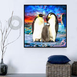 Pinguin 5d Diy Diamond Painting Diamant Malerei Set SS1926725195