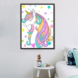 Einhorn 5d Diy Diamond Painting Diamant Malerei Set SS2049136424