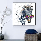 Zebra 5d Diy Diamond Painting Diamant Malerei Set SS282138260