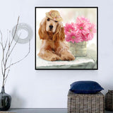 Hund 5d Diy Diamond Painting Diamant Malerei Set SS544809625