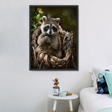 Waschbär 5d Diy Diamond Painting Diamant Malerei Set SS549839278