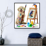 Hund 5d Diy Diamond Painting Diamant Malerei Set SS566447305