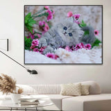 Katze 5d Diy Diamond Painting Diamant Malerei Set VM0037
