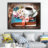 Kaffee 5d Diy Diamond Painting Diamant Malerei Set VM03004