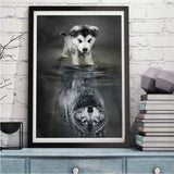 Hund 5d Diy Diamond Painting Diamant Malerei Set VM1148