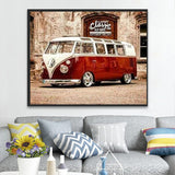 Bus 5d Diy Diamond Painting Diamant Malerei Set VM2048